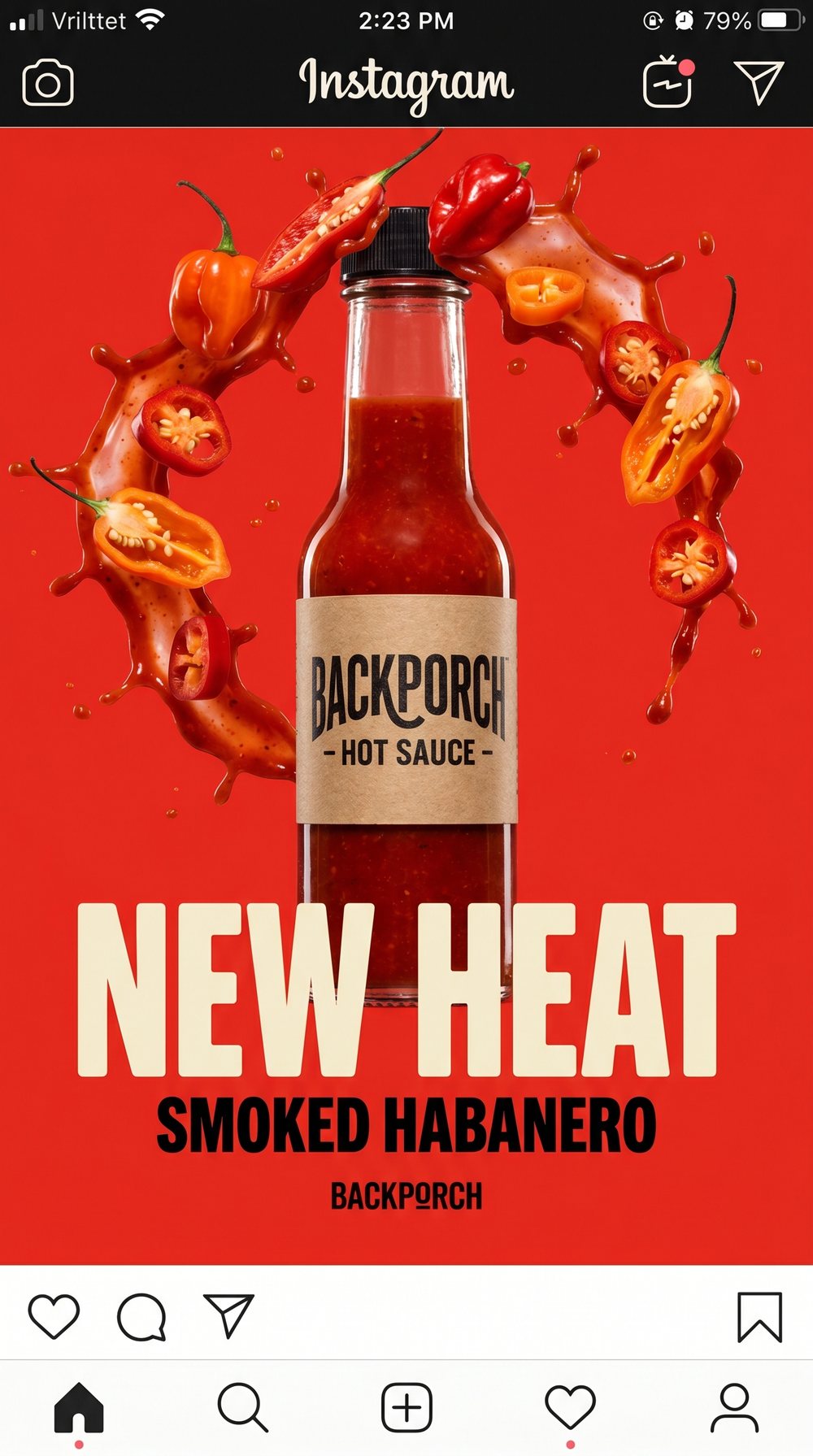 Backporch New Heat story ad